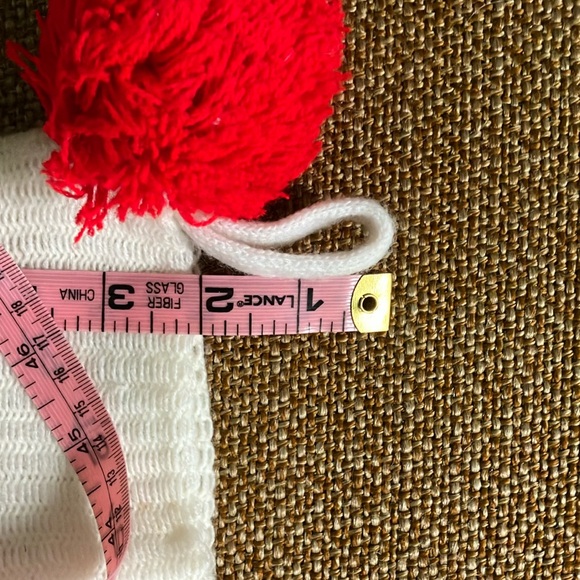 Red and White Christmas Stocking with Snoopy in Santa Hat - Picture 6 of 6